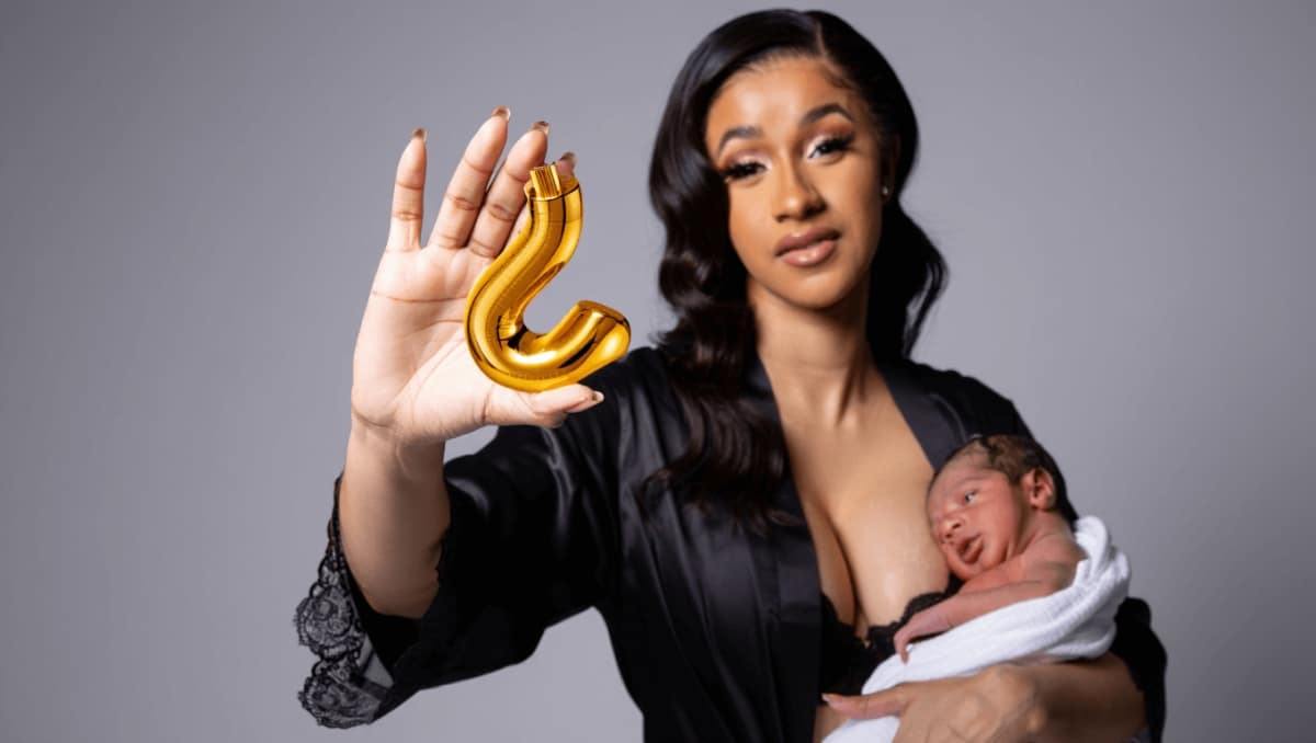 Cardi B fa placcare d'oro il cordone ombelicale dopo il parto. È polemica