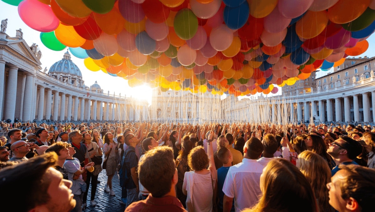 Roma, allo spazio Conciliazione 5 l'installazione di Jonathas de Andrade sulla solidarietà