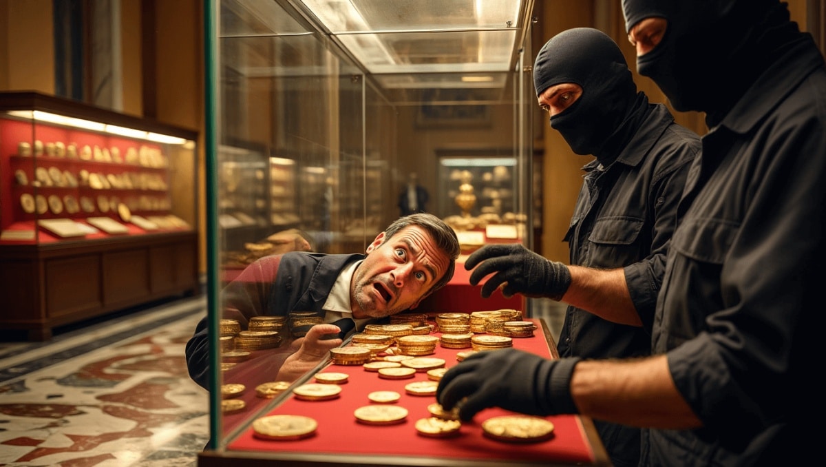 Rapina al Musée Romain di Losanna: ladri rubano decine di monete d'oro