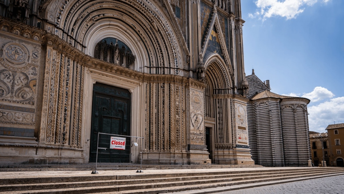 Orvieto, la chiusura del Museo dell'Opera del Duomo da più di un anno arriva in Parlamento