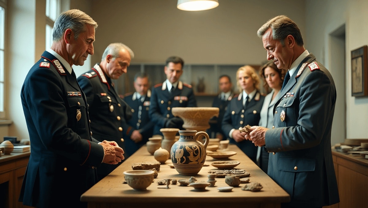 Veneto, i Carabinieri consegnano alla Soprintendenza dieci reperti archeologici trafugati