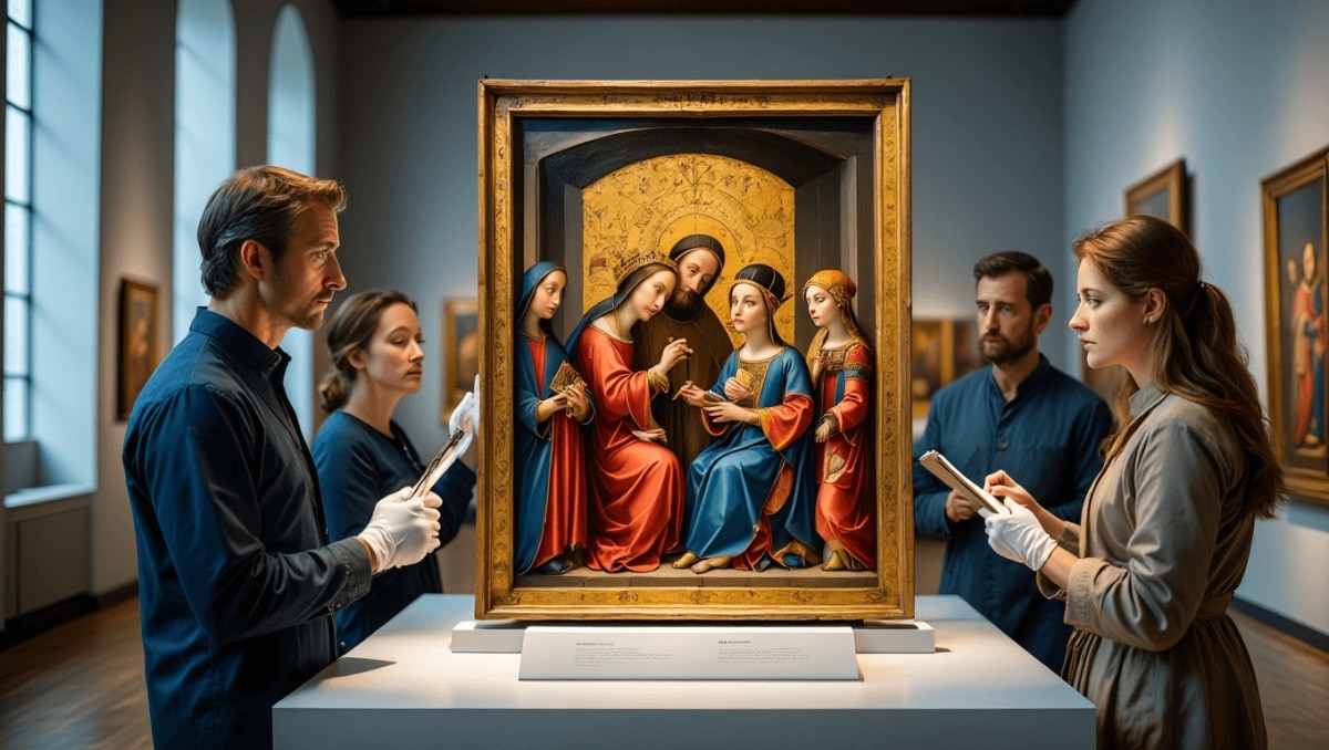 Con l'intelligenza artificiale ritrovata negli USA una tavola del '400 data per dispersa