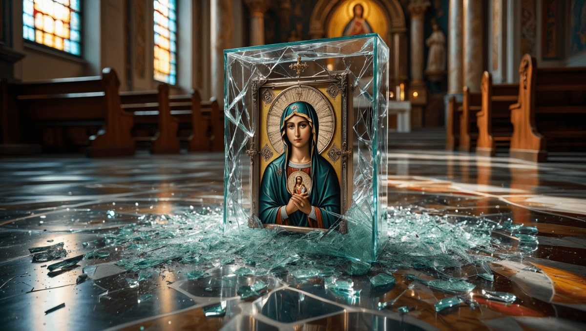 Furto nella Basilica di San Luca a Bologna, infranto il vetro protettivo della Sacra Immagine