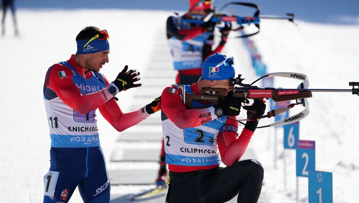 La staffetta del biathlon, Fischnaller e Ghiotto: gli azzurri in gara oggi