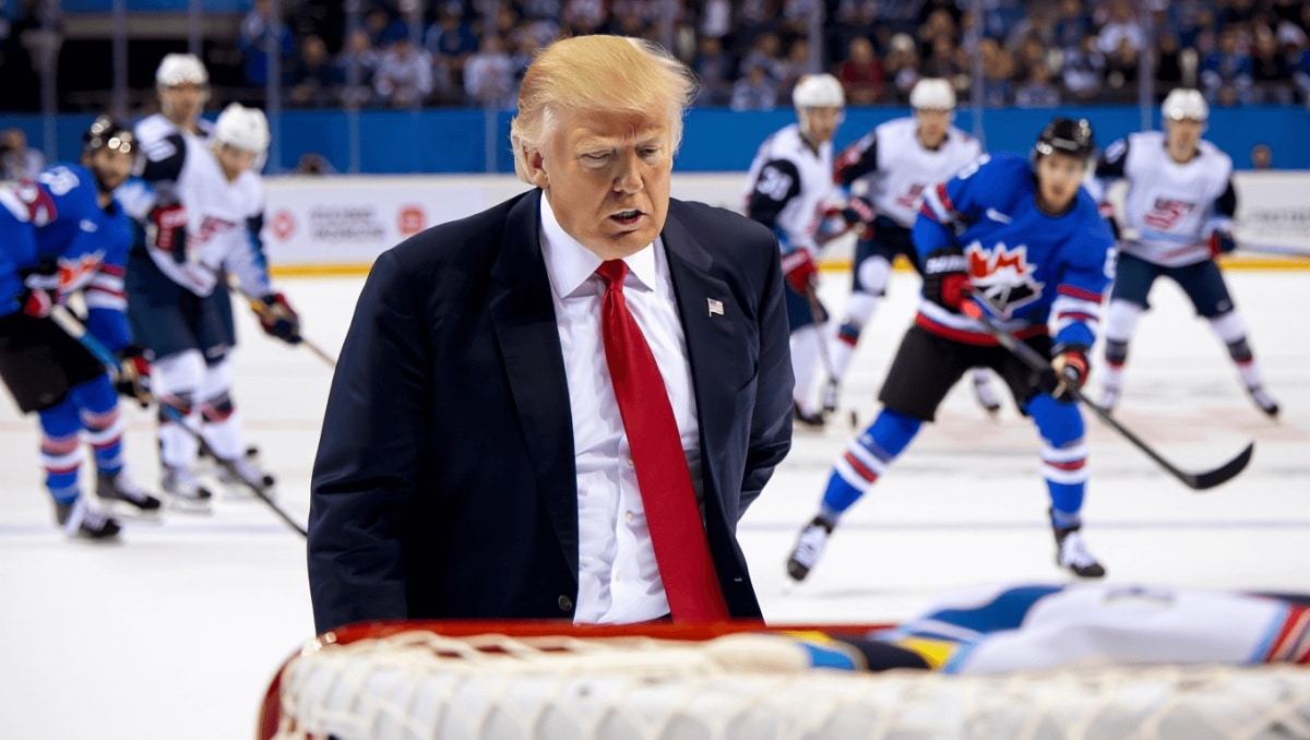 Risse e rimonte: Stati Uniti-Canada il gran finale nell'hockey. E a Milano si aspetta Trump