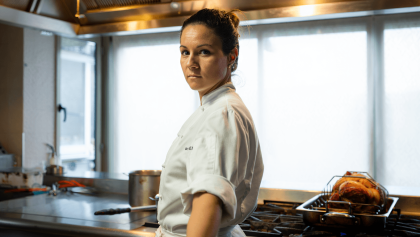 Sara Scarsella, la chef che ha detto no alla porchetta (e ha preso la stella Michelin)
