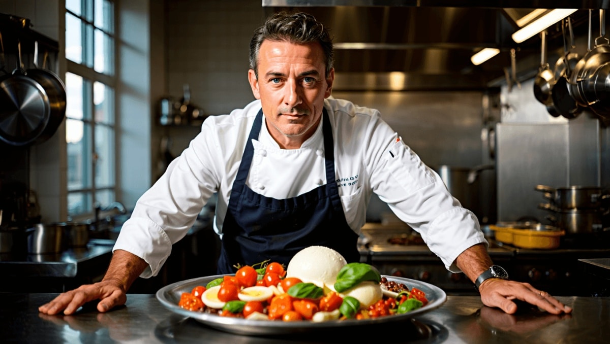 Roberto Di Pinto, dalla cucina napoletana alla stella: «Faccio solo piatti sì»