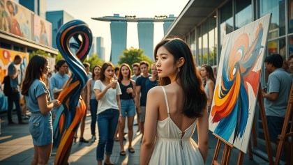 Perché Singapore sta riscrivendo le regole dell’arte contemporanea