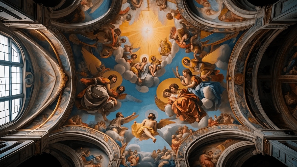 Venezia, terminato il restauro del Sogno di Giacobbe di Lefèvre in San Giorgio Maggiore