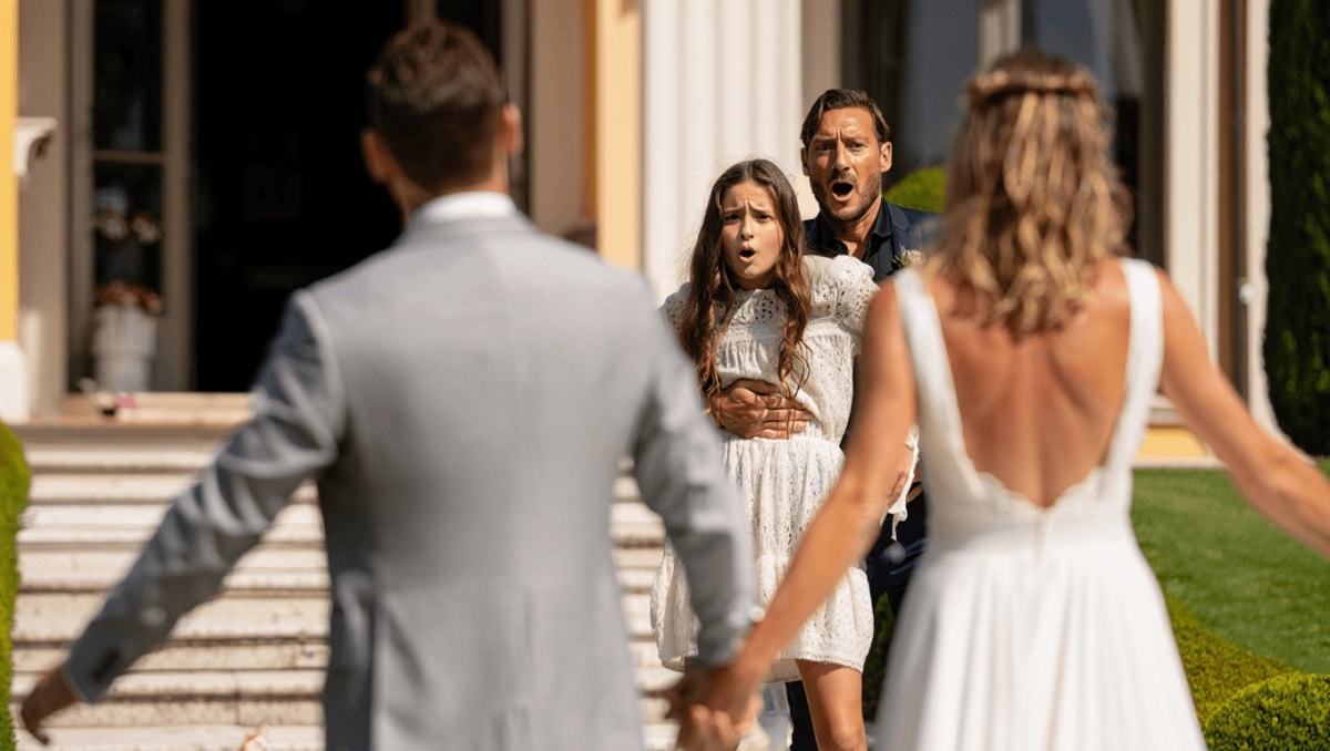 Ilary Blasi sposa Bastian Muller: spunta la reazione di Francesco Totti e (quella della figlia Chanel)