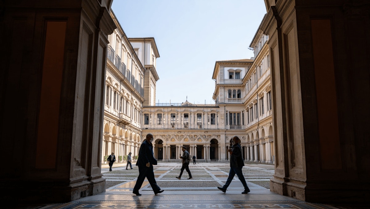 Restaurati i cortili dell’Archivio di Stato di Milano