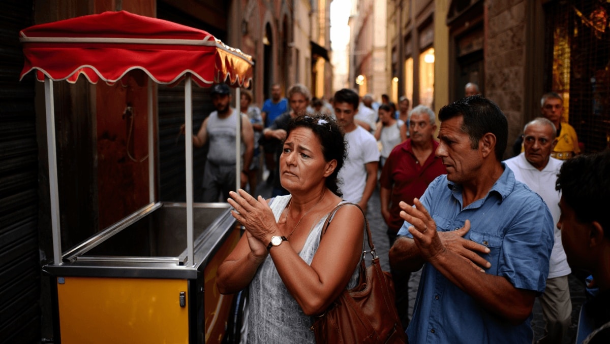 Hanno rubato la macchina per il gelato a Giovanna Musumeci, e c’è una raccolta fondi