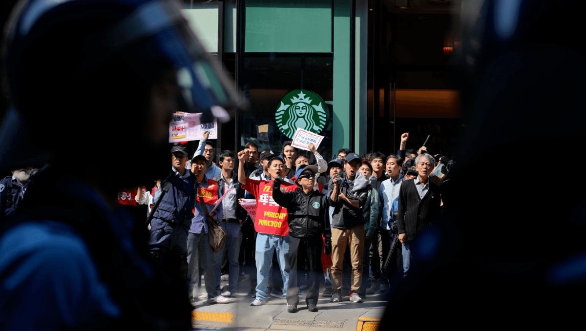 C’è una rivolta seria contro Starbucks in Corea del Sud