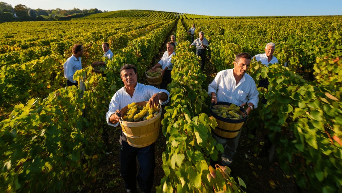 In Champagne non si è mai vendemmiato così presto