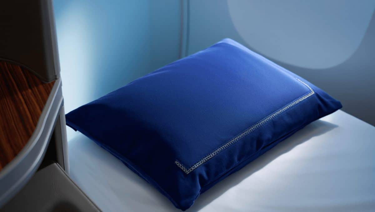 Il nuovo cuscino Emirates