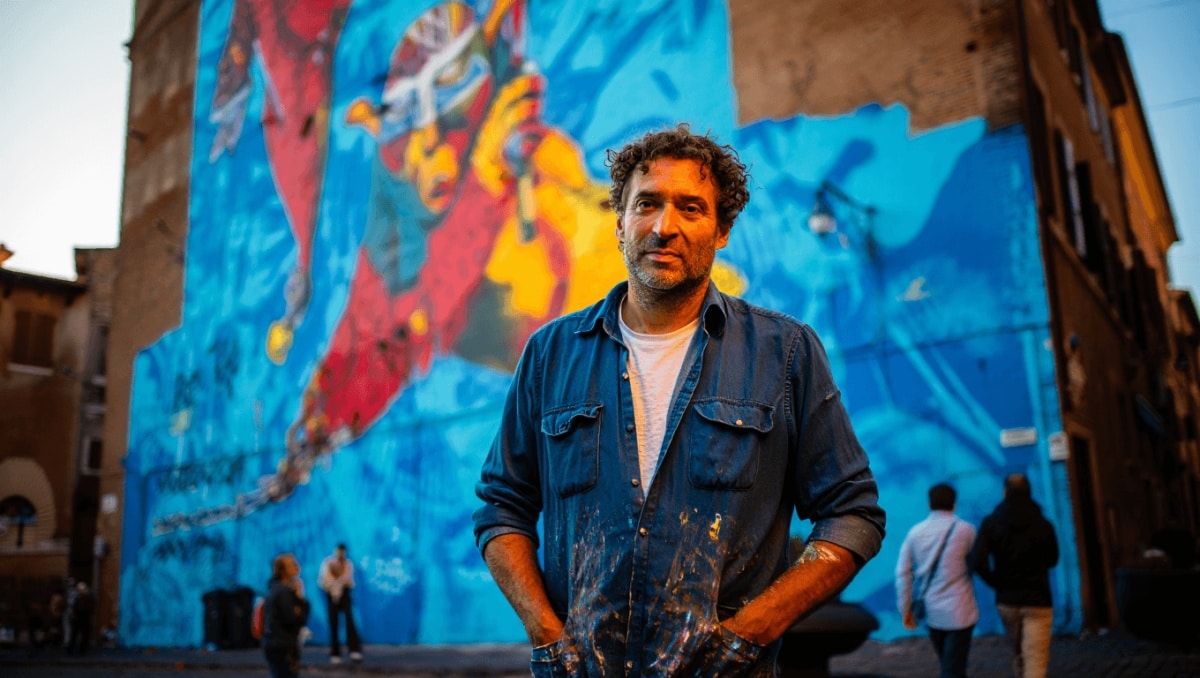 Addio a Fausto Delle Chiaie, il pioniere della street art romana