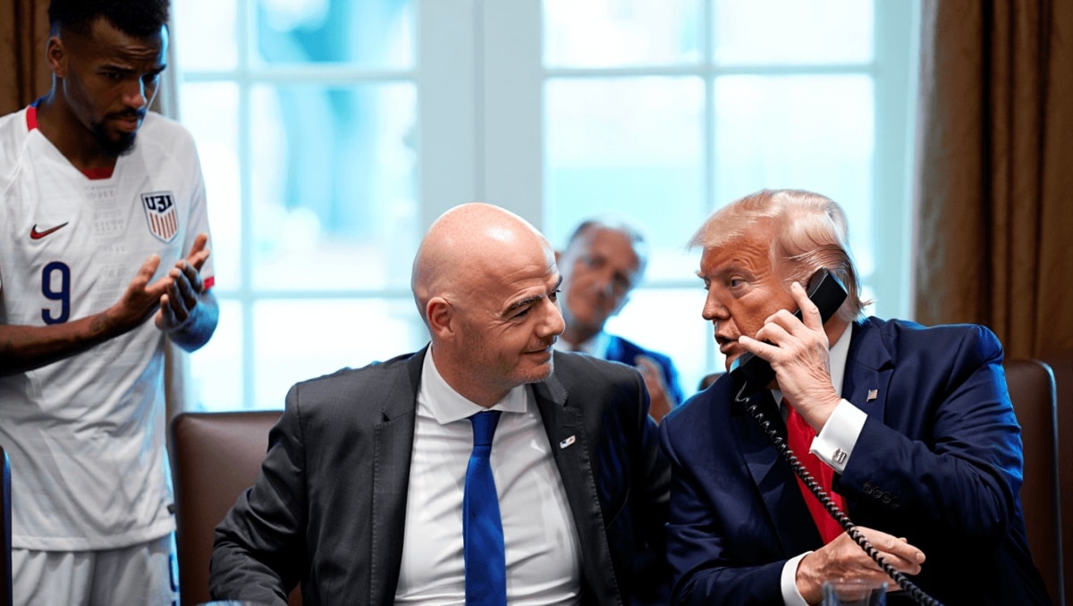 Trump: "Sì, ho parlato con Infantino, Balogun non ha fatto fallo. E quell'arbitro è sospetto..."