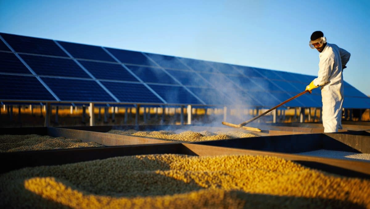 Si può tostare il caffè con l’energia solare?
