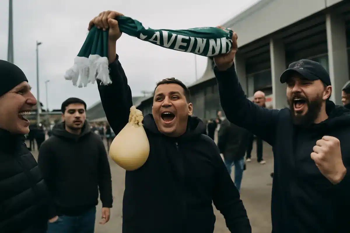 Cos’è successo: il gesto che ha fatto discutere — Durante il dopopartita, un video mostra alcuni sostenitori avversari che esibiscono un caciocavallo legato a una sciarpa con i colori dell’Avellino. Le immagini ritraggono scene di scherno e cori rivolti alla tifoseria