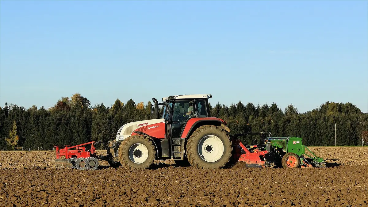 Acqua superficiale contaminata da deflussi agricoli vicino a un campo